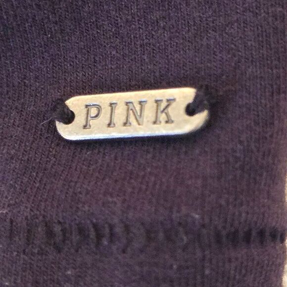 PINK Victoria's Secret Womens Pull On Stretch Straight Pencil Skirt  Black Large - Picture 4 of 8